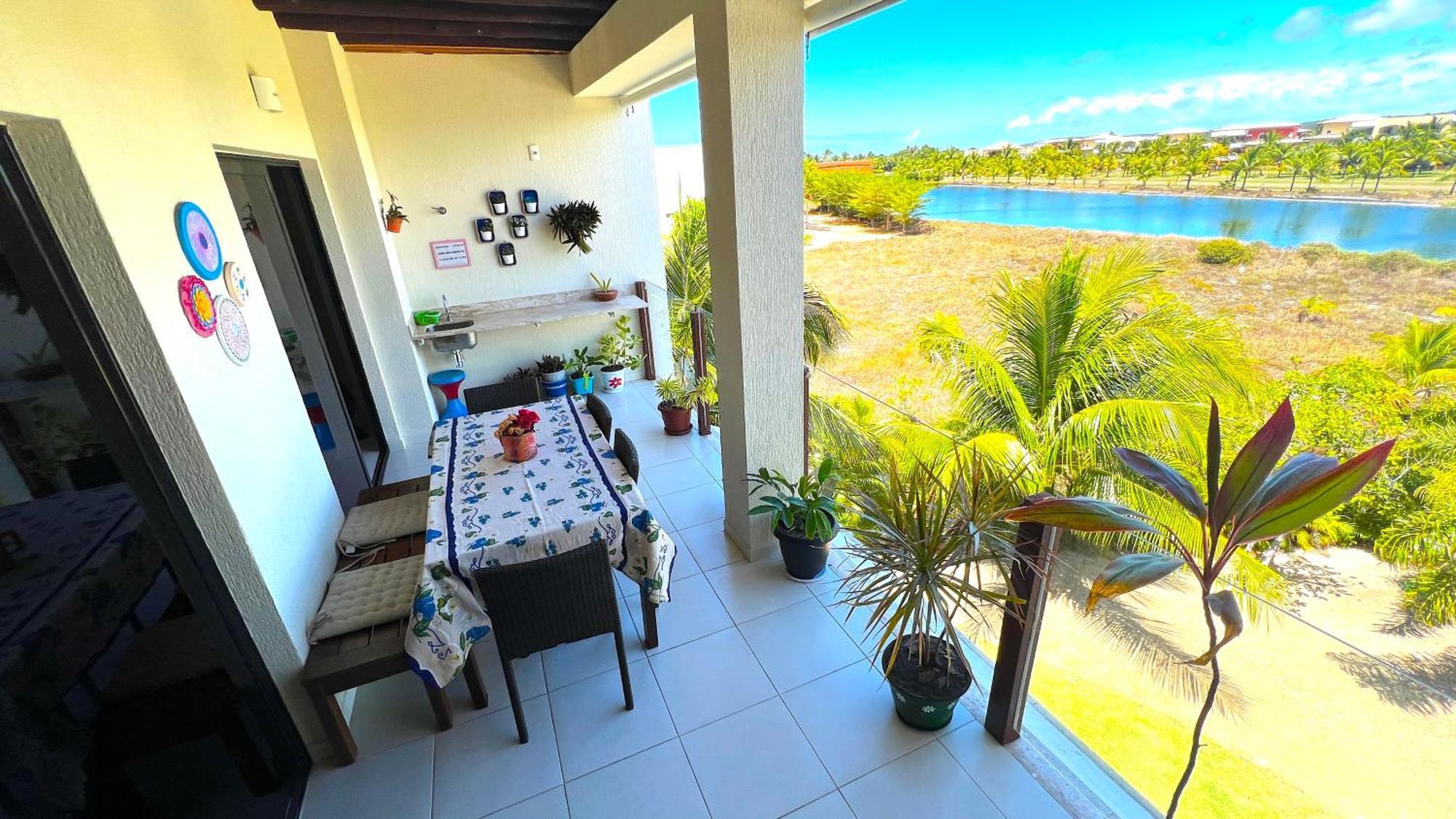 Apartamento Ilha Mediterrâneo Praia do Forte Esterno foto